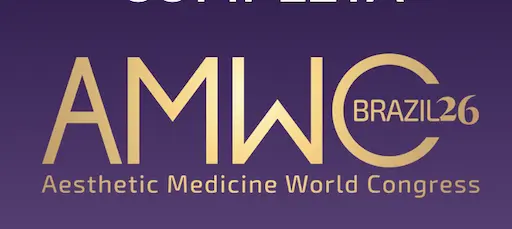 AMWC Brazil 2026: Regeneração Facial Multi-Plano Bioestimuladores PLLA